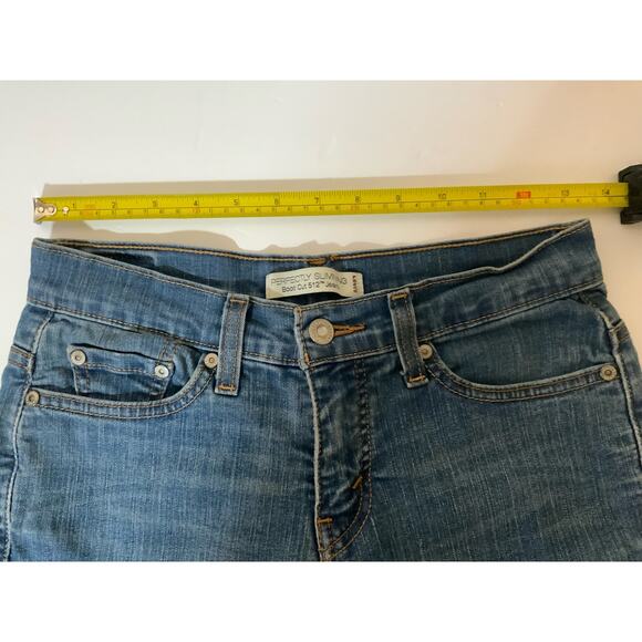 Levi Strauss & Co 512 Perfectly Slimming Boot Cut Denim Jeans Pants Women’s 4" - Picture 8 of 13